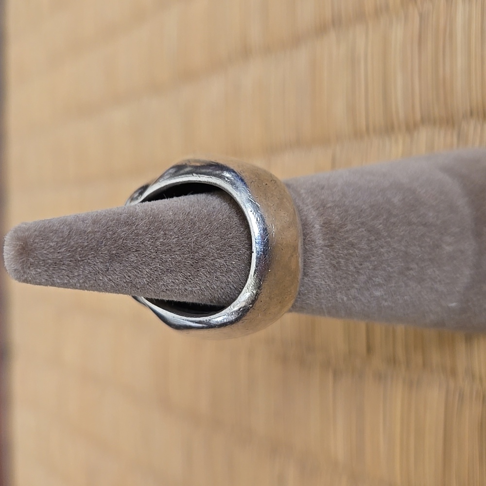 Bold Silver 925 Ring - image 3